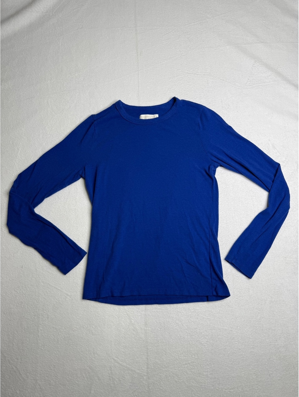 Abercrombie & Fitch Women’s M Blue Pajama Set Long Sleeve Top Pants